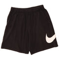 Мужские спортивные шорты с графическим рисунком Nike, маленькие черные хлопковые