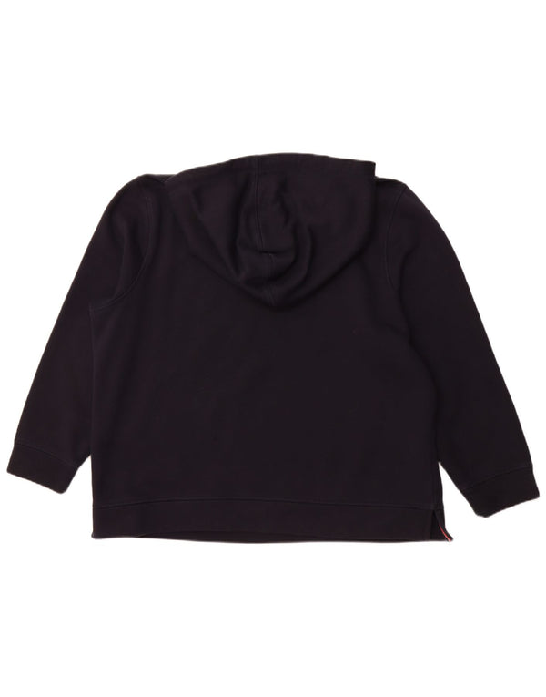 Женский джемпер с капюшоном TOMMY HILFIGER UK 22 3XL, темно-синий, хлопок