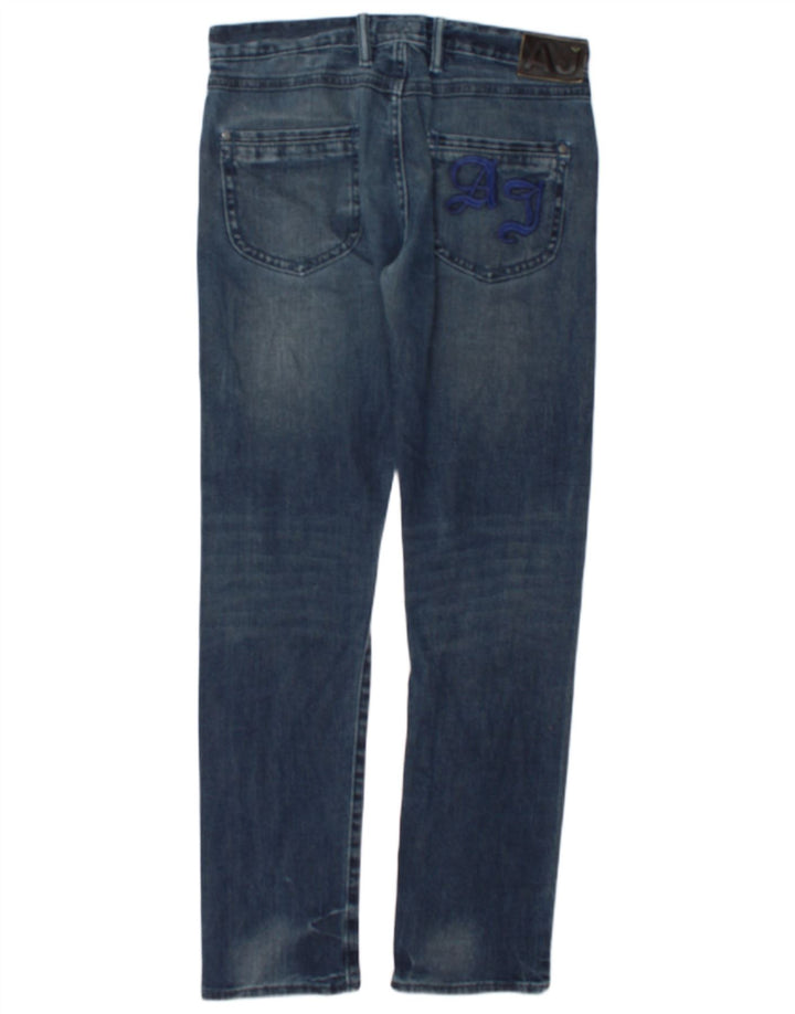 Мужские джинсы Armani Slim W32 L32 Синие, хлопок