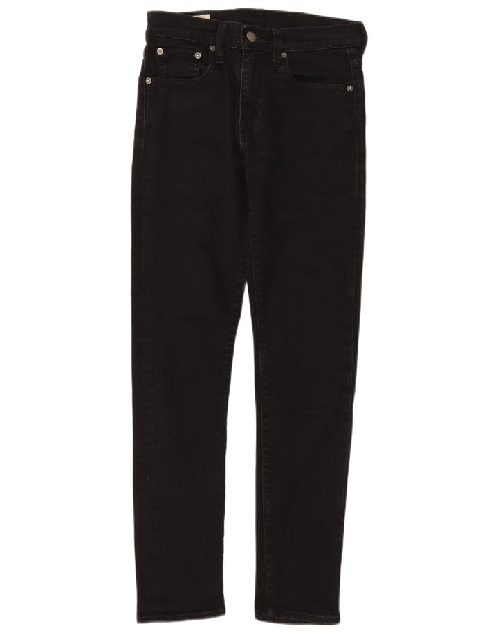 Женские джинсы скинни Levi's W28 L30, черный хлопок