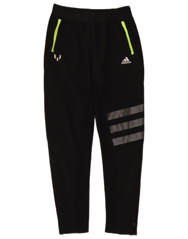 Спортивные брюки Adidas для мальчиков 13-14 лет, черный полиэстер