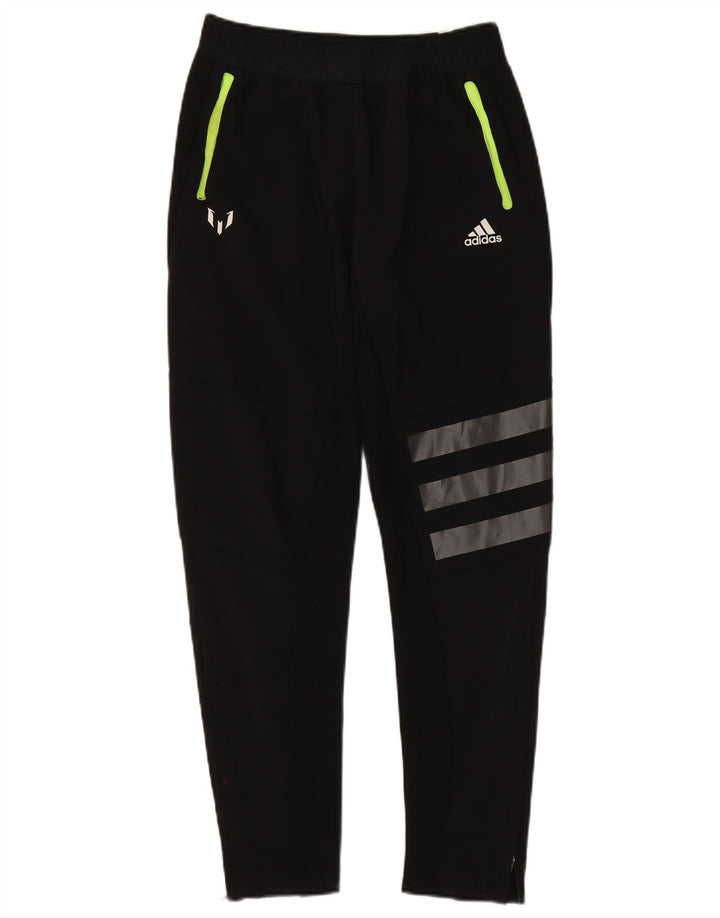 Спортивные брюки Adidas для мальчиков 13-14 лет, черный полиэстер