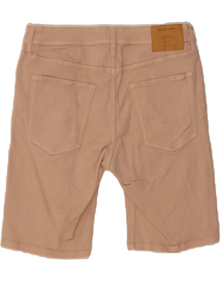 JACK & JONES Mens Denim Shorts Medium W32  Beige Cotton Vintage Jack & Jones and Second-Hand Jack & Jones from Messina Hembry 