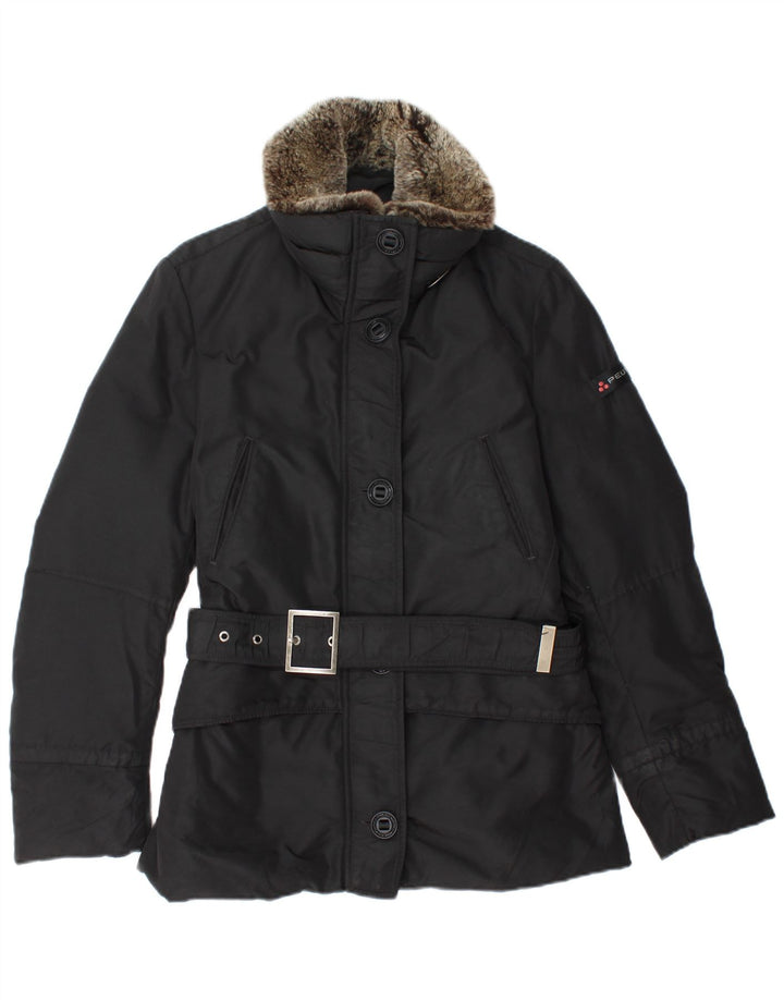 PEUTEREY Женская ветровка IT 42 Средний Черный Полиамид Зима