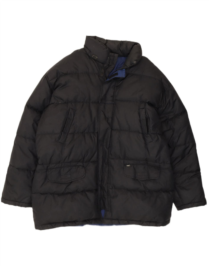 Мужская стеганая куртка Lee UK 40, большая черная, полиэстер