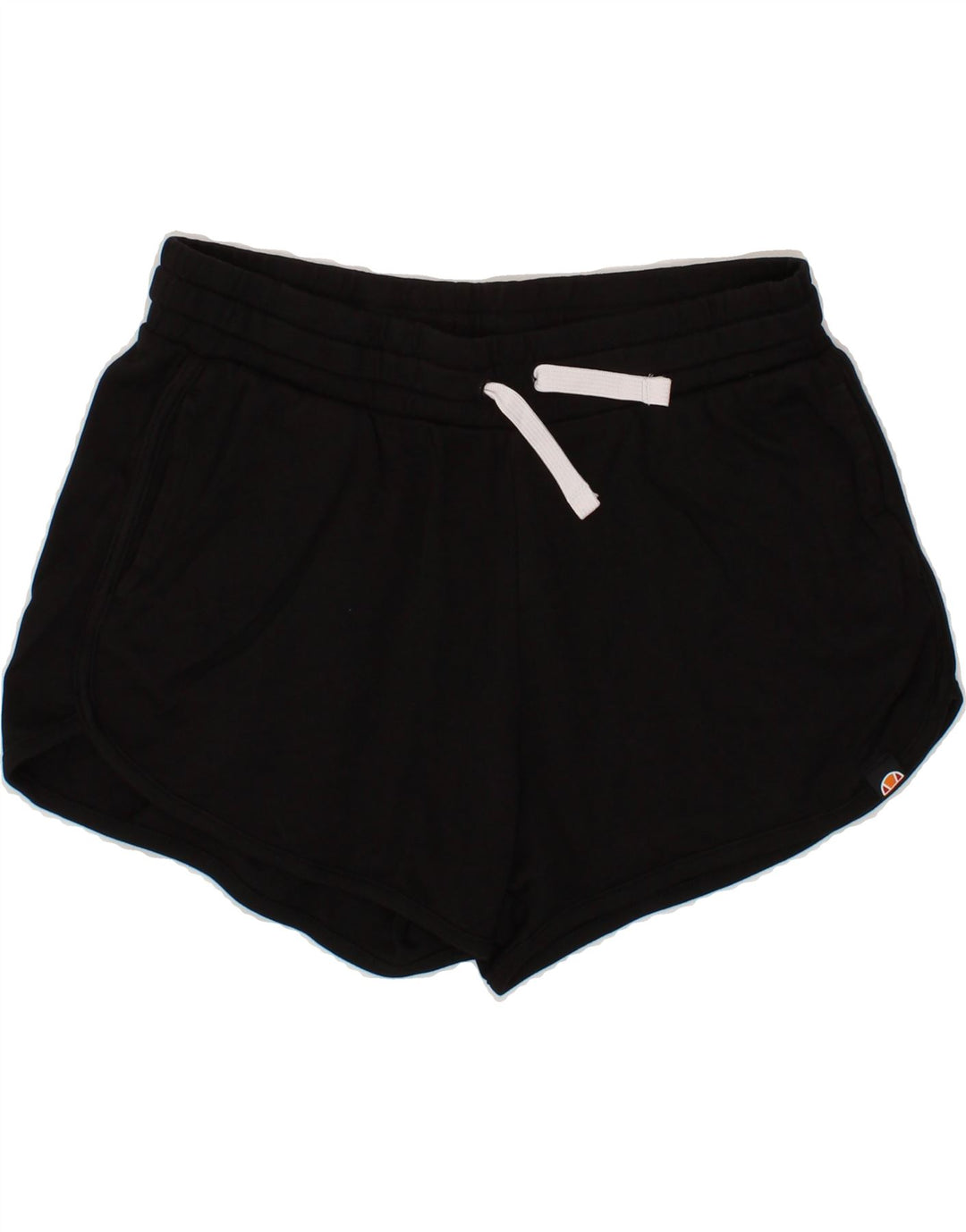 ELLESSE Womens Sport Shorts UK 14 Medium  Black Cotton Vintage Ellesse and Second-Hand Ellesse from Messina Hembry 