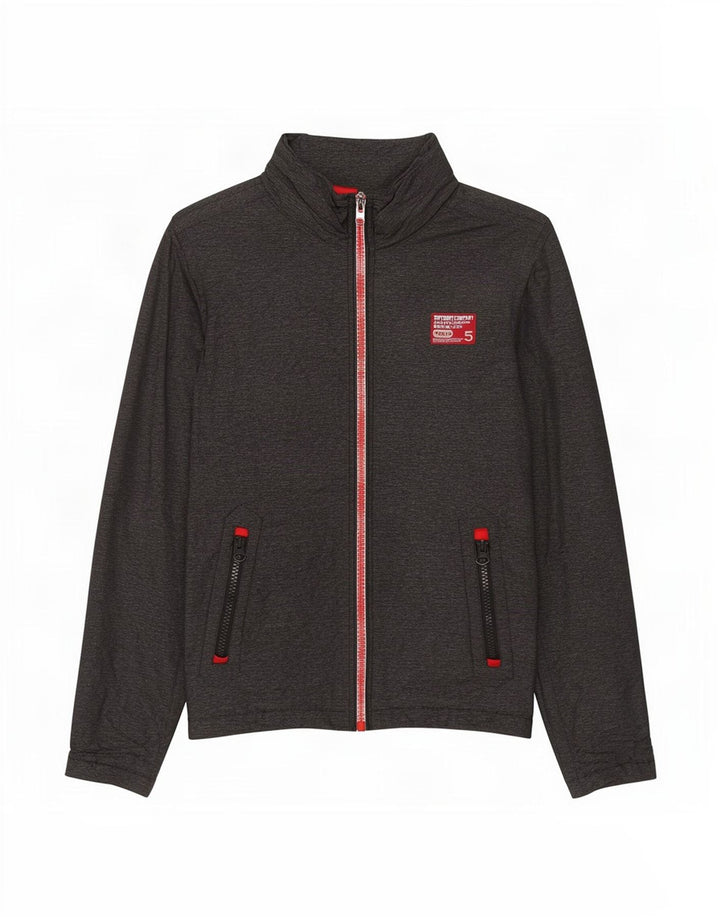 Мужская ветровка Superdry UK 36, маленький серый нейлон