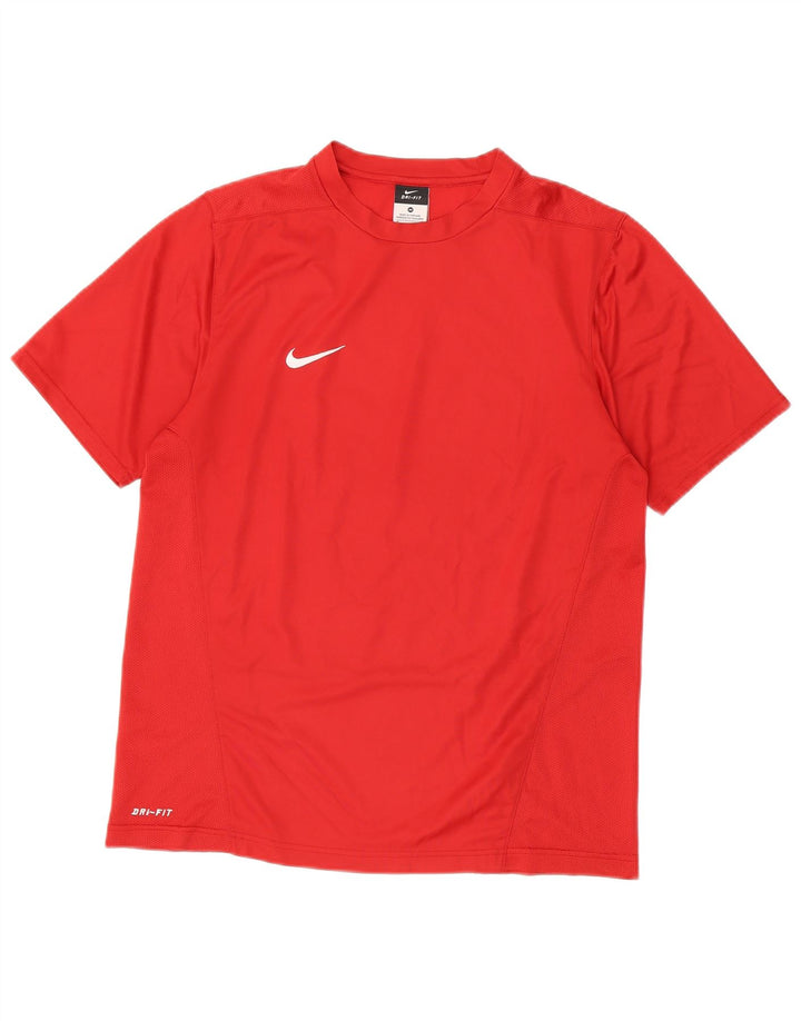 Мужская футболка Nike Dri Fit UK 39/41, средний красный полиэстер
