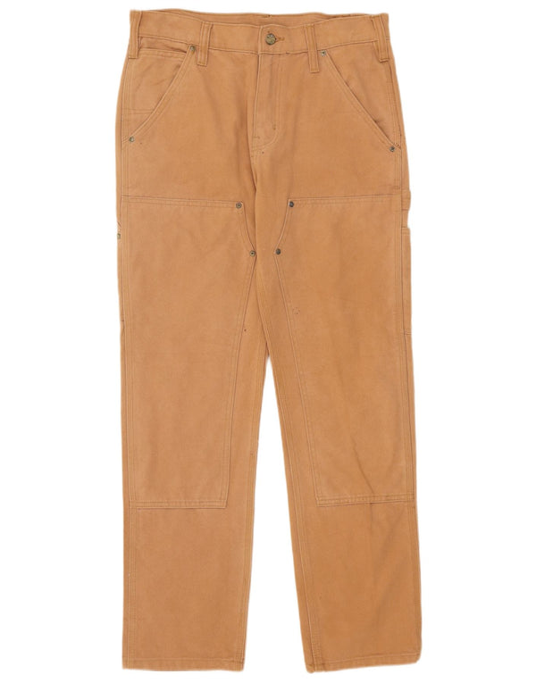Carhartt Мужские брюки-карго свободного покроя W32 L30 Коричневые хлопковые