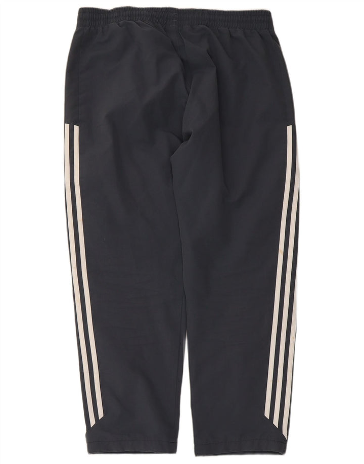 Мужские спортивные брюки Adidas UK 42/44, большой серый полиэстер
