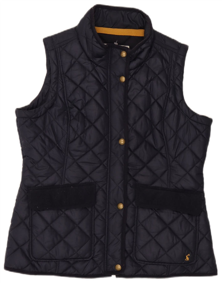 Женский стеганый жилет Joules UK 18 XL, темно-синий, полиэстер