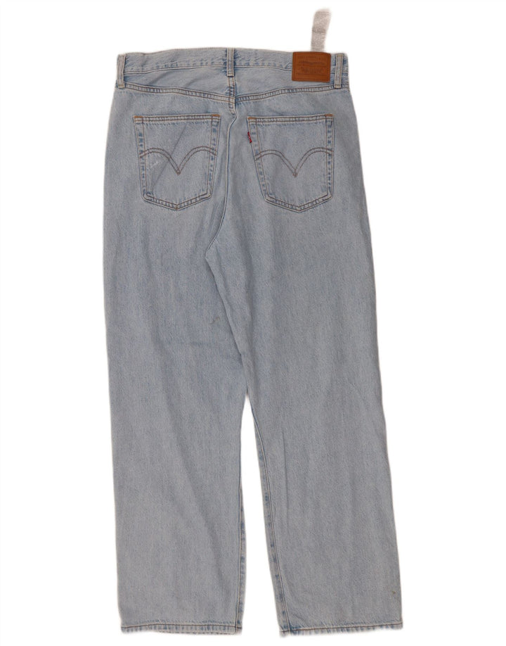 Женские прямые джинсы LEVI'S Ribcage W31 L29, синий хлопок