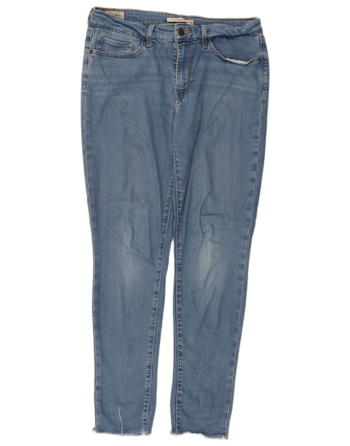Женские джинсы скинни Levi's 711 W30 L30 синие из лиоцелла