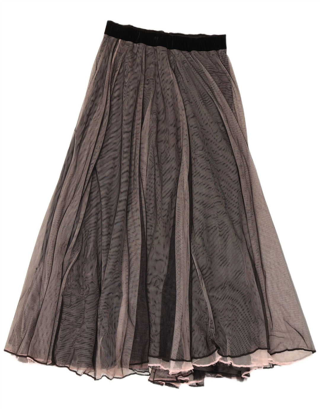 GABI LAUTON Женская расклешенная юбка EU 40 Medium W28 Черный полиэстер