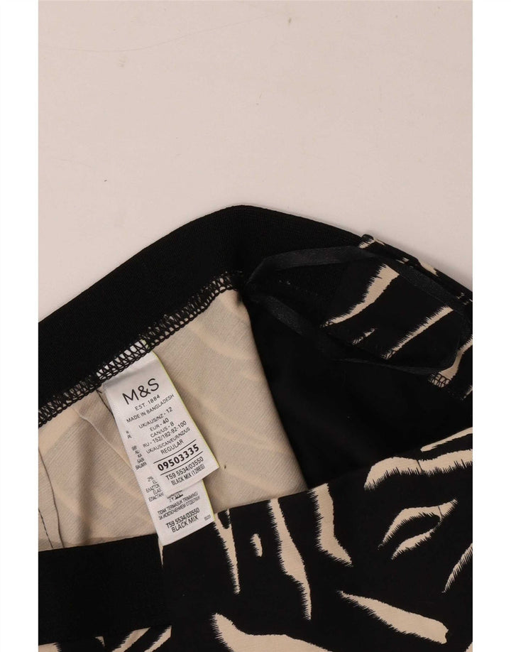 Женские капри Marks & Spencer UK 12 Medium W30 L21 черные