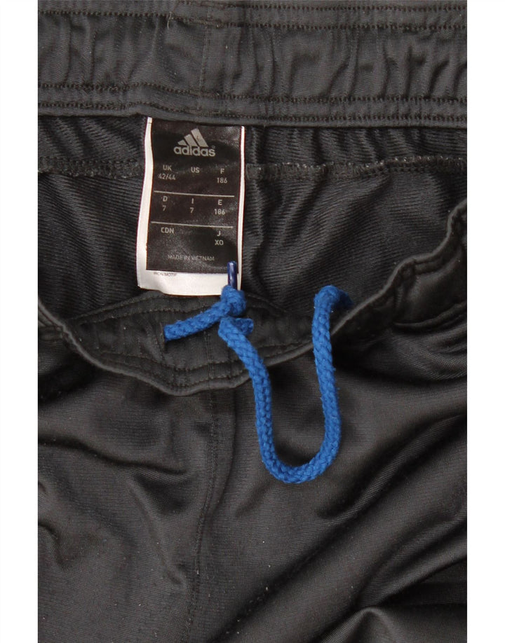 Мужские спортивные брюки Adidas UK 42/44, большой серый полиэстер