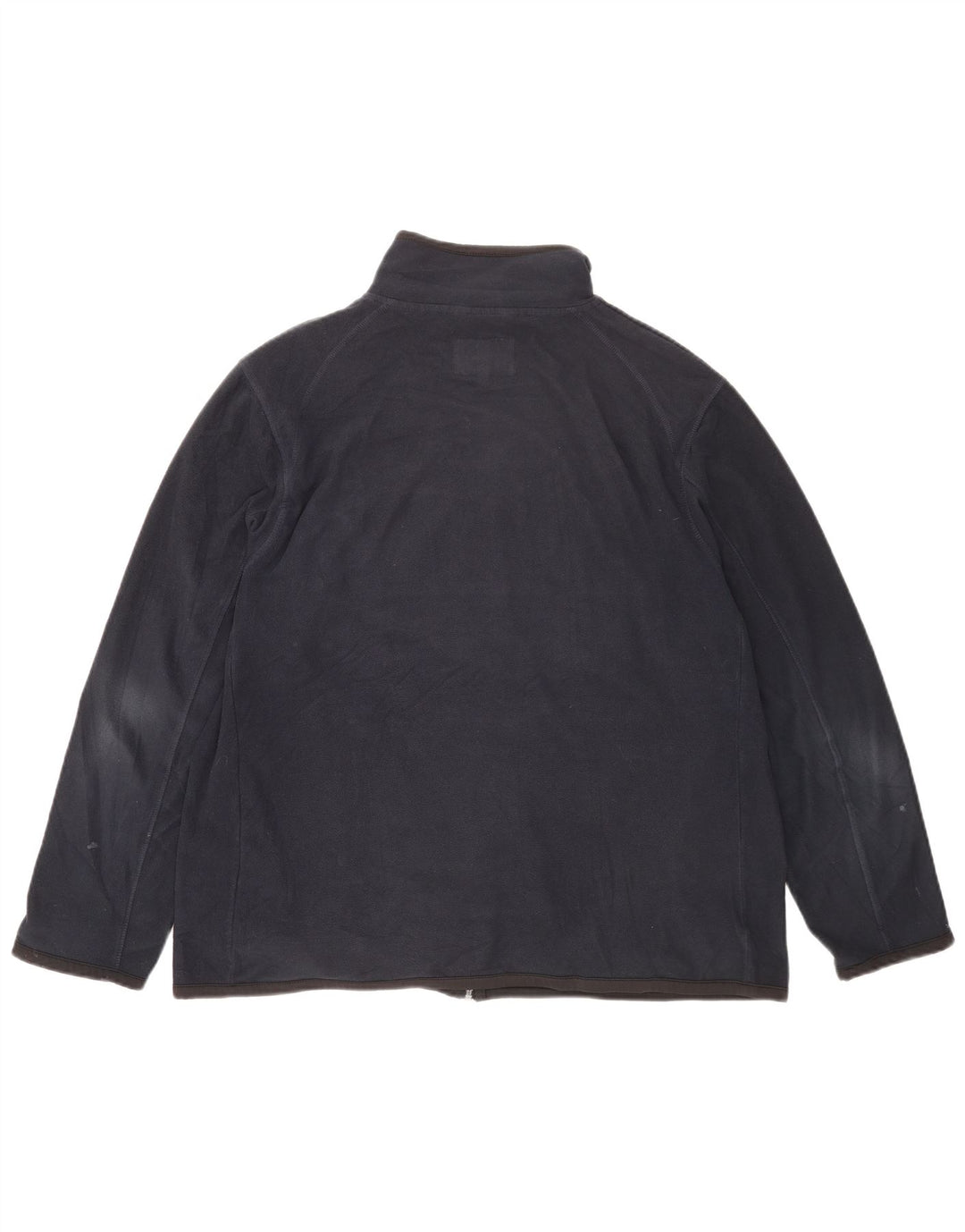 Мужская флисовая куртка Marks & Spencer UK 42 XL темно-синяя, полиэстер