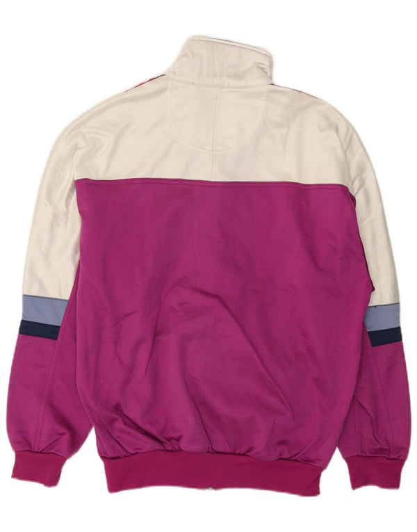 Женский спортивный костюм ASICS с графическим рисунком IT 46, большой фиолетовый с цветными блоками