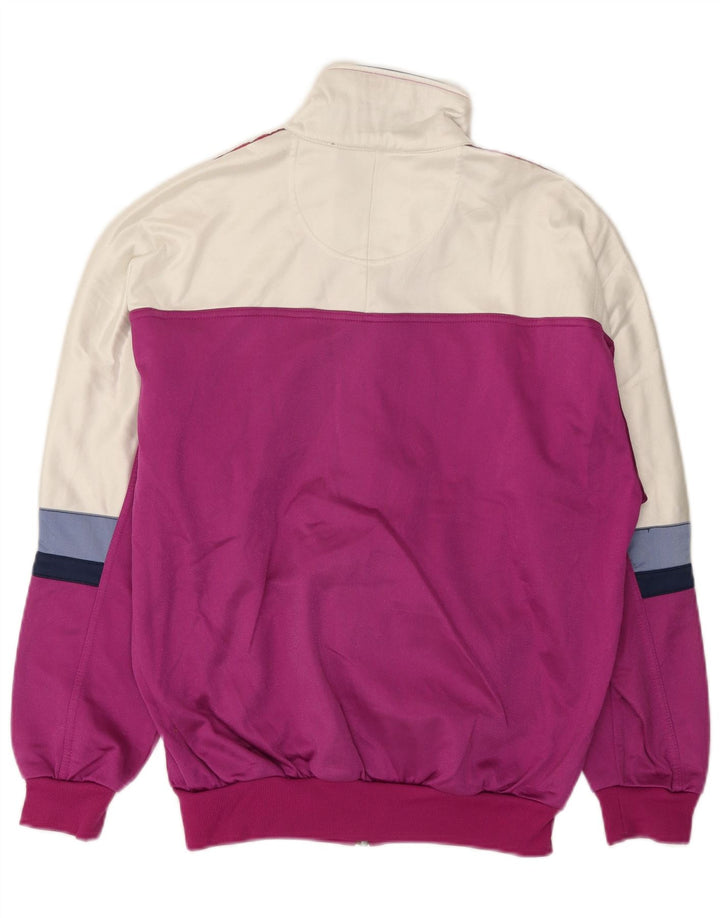 Женский спортивный костюм ASICS с графическим рисунком IT 46, большой фиолетовый с цветными блоками