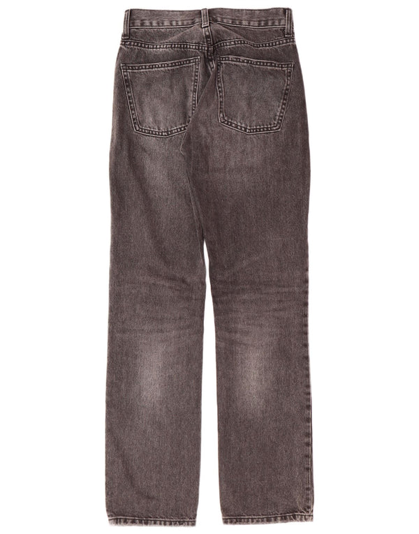 Женские прямые джинсы стандартного кроя Zara EU 34 2XS W24 L30, серые классические