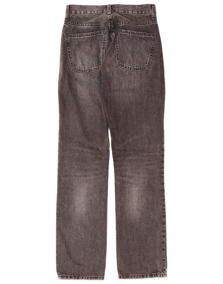 Женские прямые джинсы стандартного кроя Zara EU 34 2XS W24 L30, серые классические