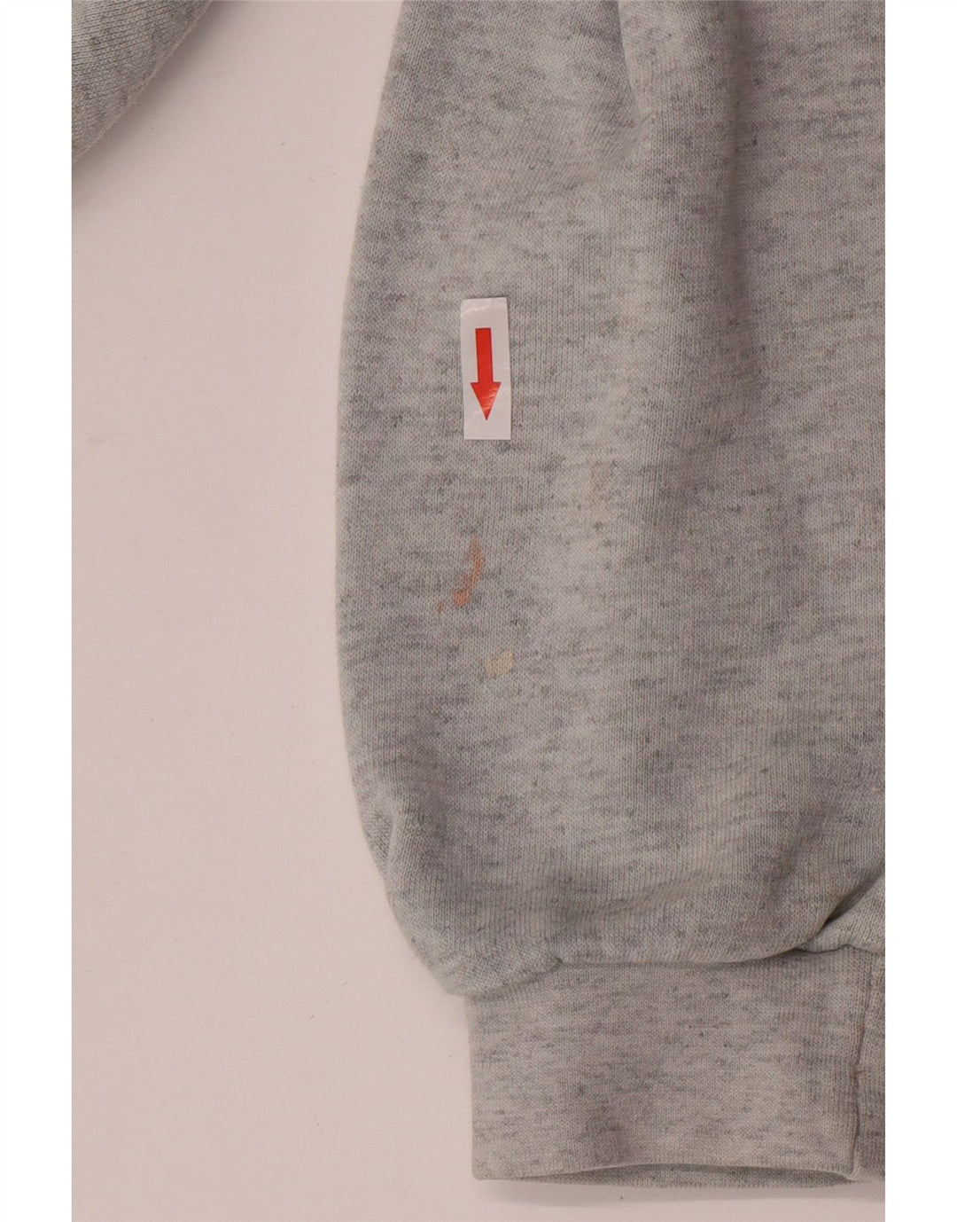 Мужской джемпер на молнии с рисунком Asics, большой серый