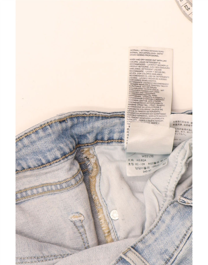 Женские джинсы Levi's 712 Slim W32 L32 Синие, хлопок