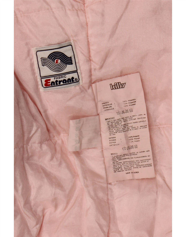 Женская лыжная куртка Killy с капюшоном UK 10, маленькая, разноцветная, с цветными блоками