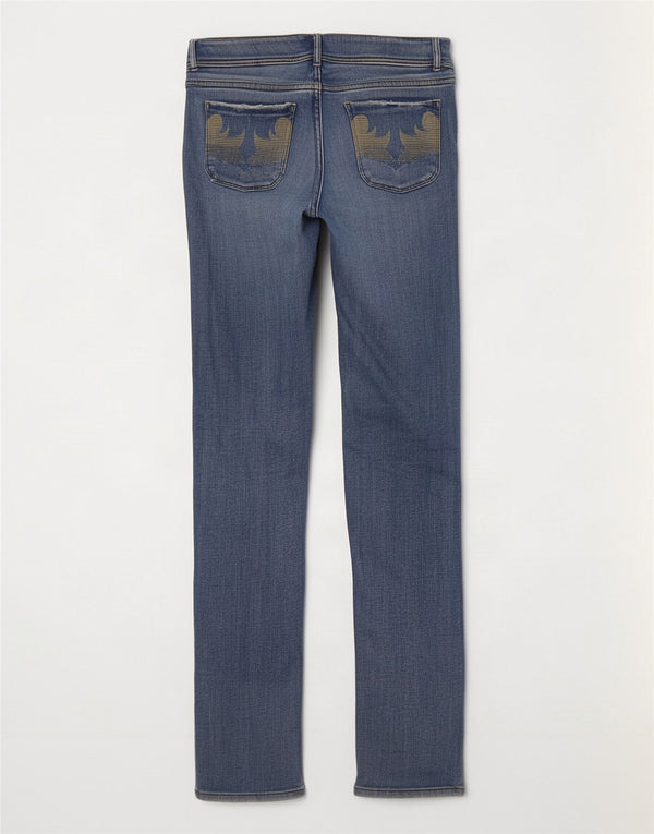 Женские узкие джинсы Diesel Lowky W28 L34, синий хлопок