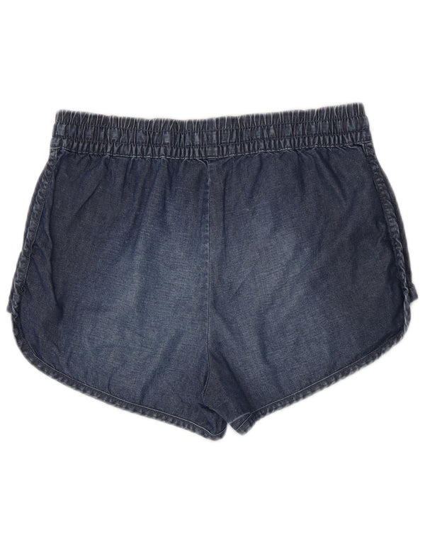 Женские джинсовые шорты Benetton XS W25, темно-синие, хлопок