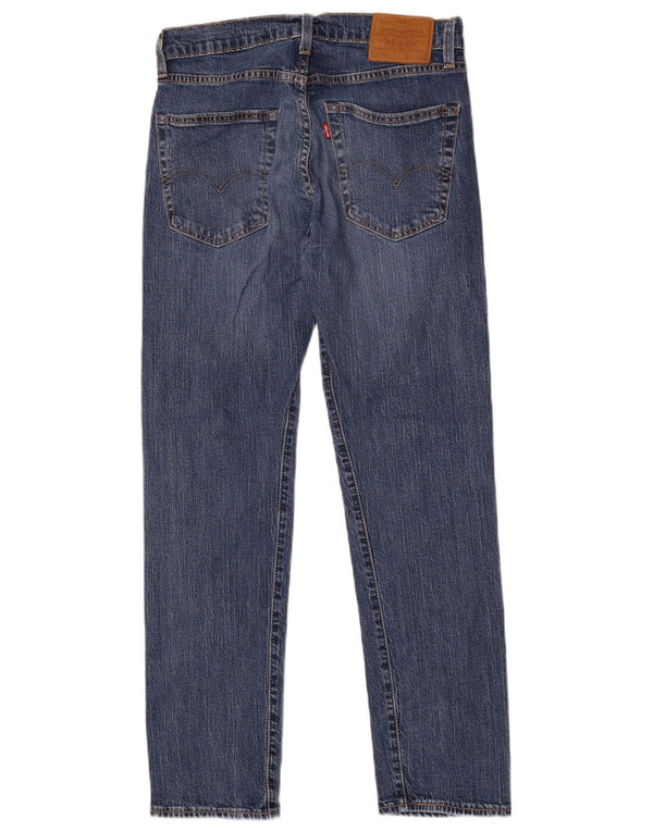 Мужские зауженные джинсы Levi's W30 L32 синие, хлопок