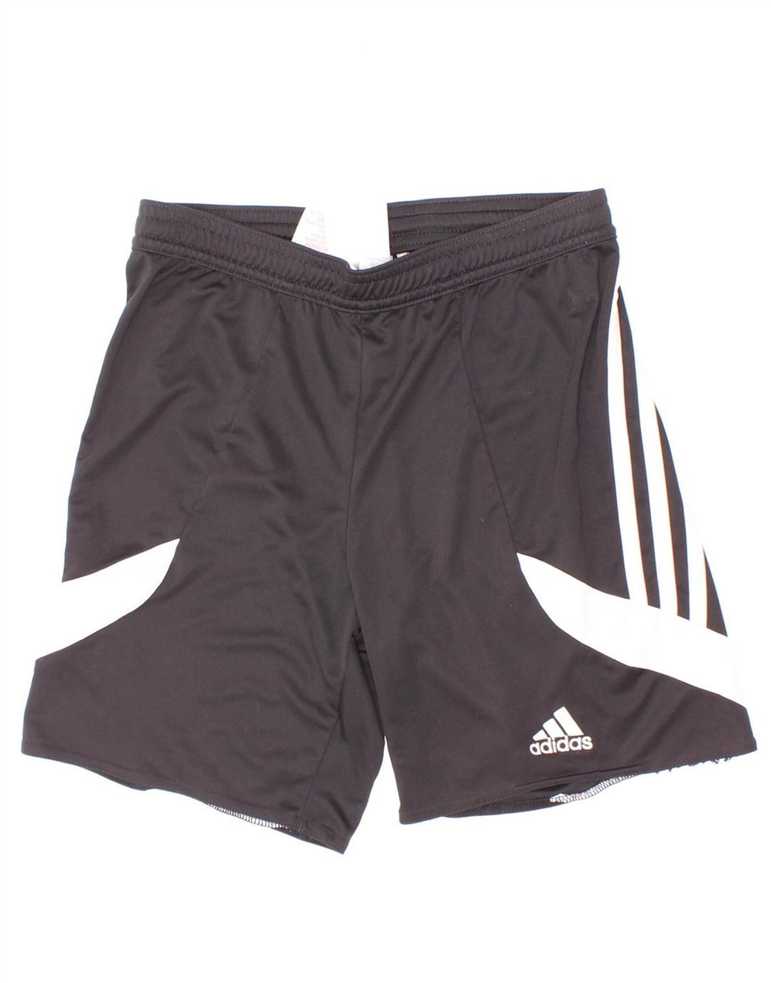 Спортивные шорты Adidas для мальчиков 9–10 лет, средний черный, полиэстер с цветными блоками