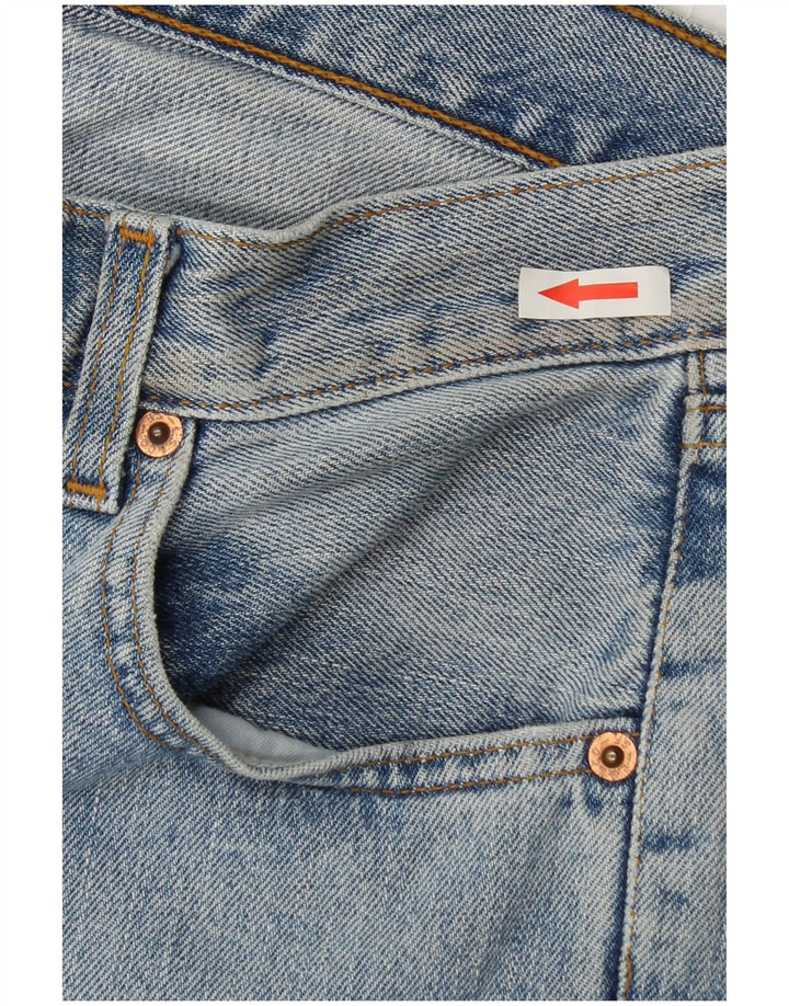 Женские прямые джинсы Levi's 595 W30 L30 синие, хлопок