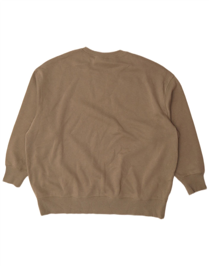 Женский свитер Nike UK 18 XL, серый хлопок