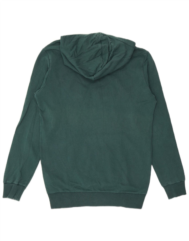 Мужской джемпер с капюшоном PUMA, маленький зеленый, хлопок