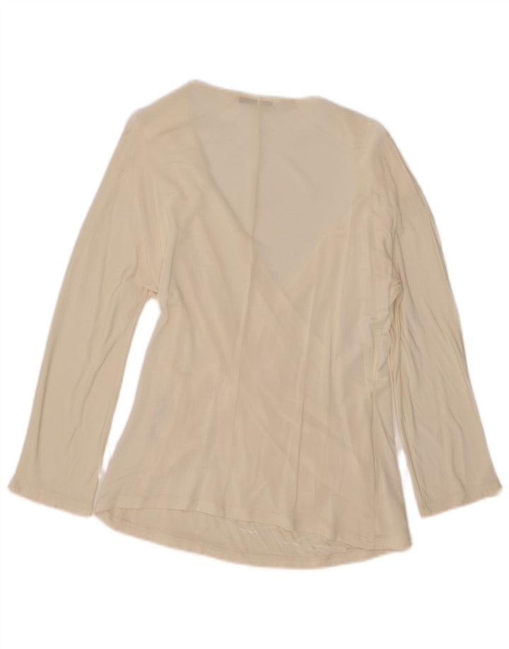Женская блузка с рукавом 3/4 Marella, Великобритания, 18 XL, белая