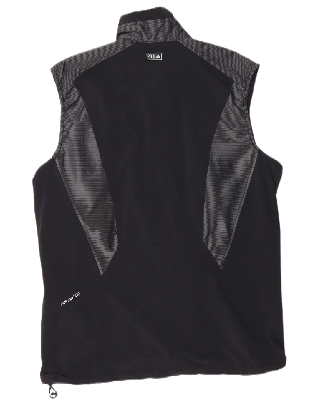 Мужская спортивная куртка ADIDAS Terrex UK 42/44, большая темно-синяя