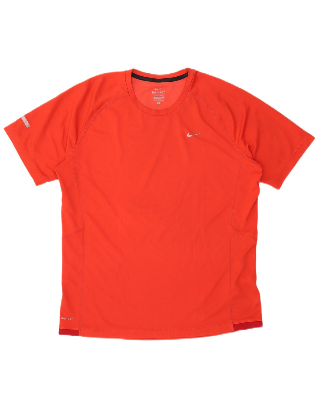Мужская футболка NIKE Dri Fit, большой красный полиэстер