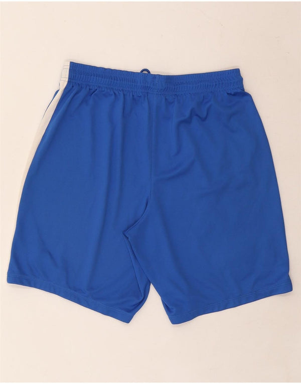 Мужские спортивные шорты NIKE Dri Fit XL, синие, полиэстер с цветными блоками