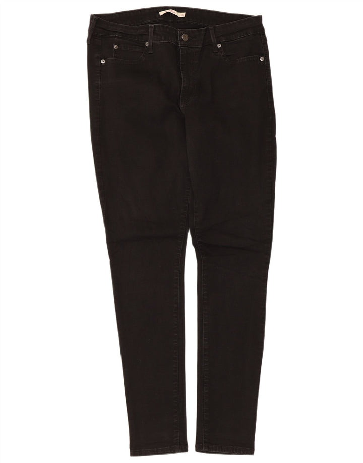 Женские джинсы скинни Levi's 711 W32 L30 черные