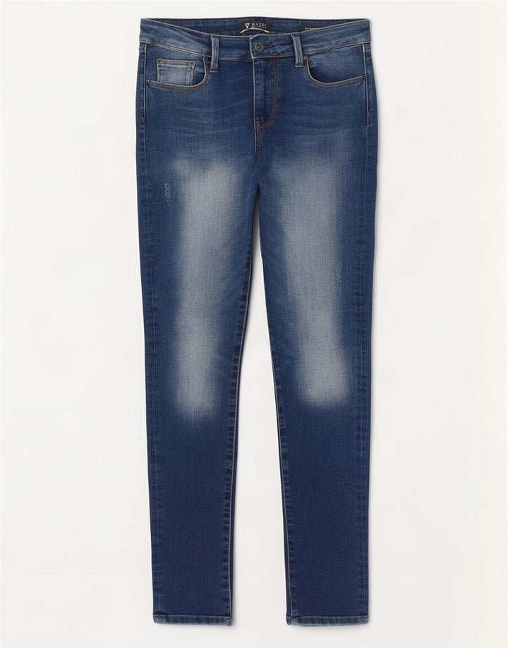 Женские джинсы скинни Guess Starlet W31 L32 синие