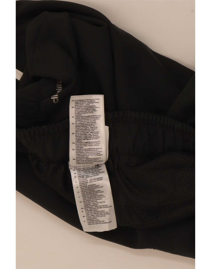 Мужские спортивные шорты Adidas Climalite, маленькие черные из полиэстера