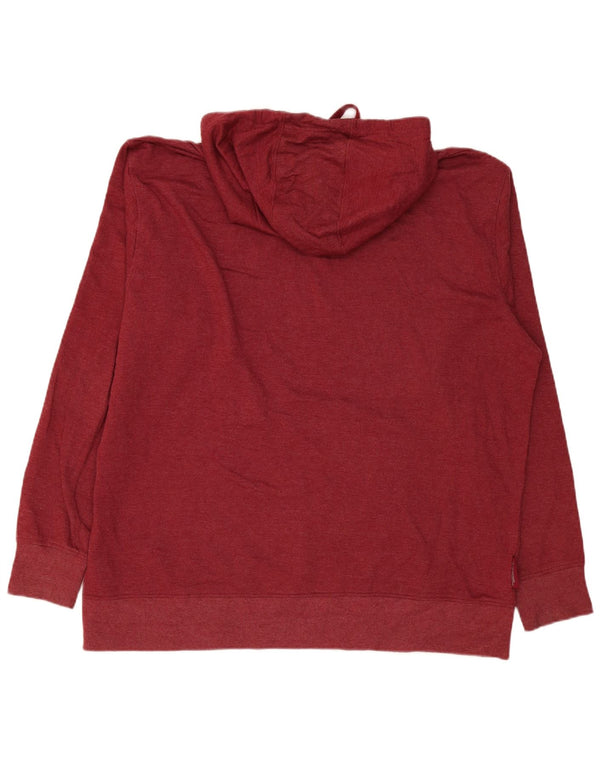 Мужской джемпер с капюшоном Mountain Warehouse 2XL, бордовый хлопок