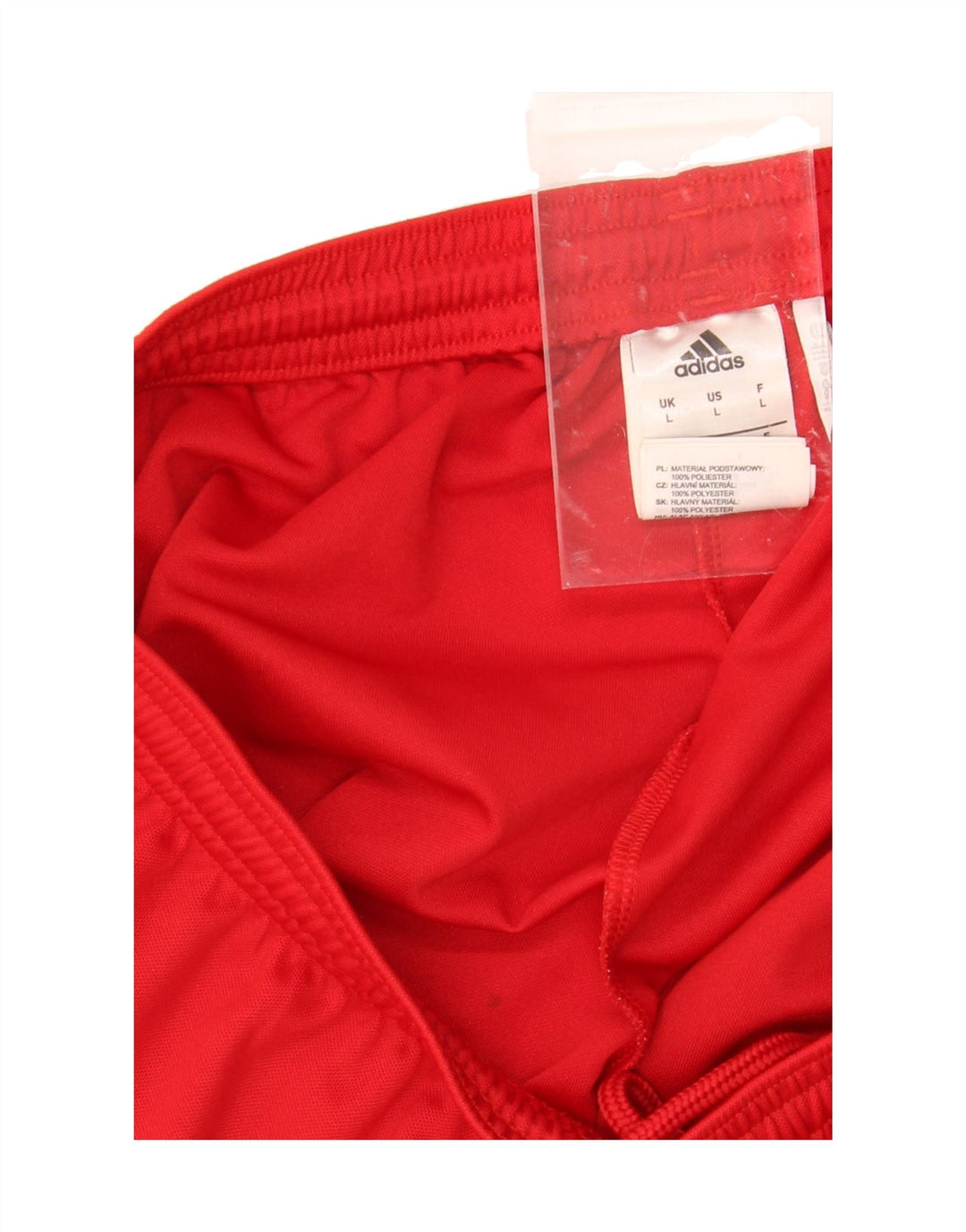 ADIDAS Mens Climalite Sport Shorts Large Red Polyester Vintage Adidas and Second-Hand Adidas from Messina Hembry 