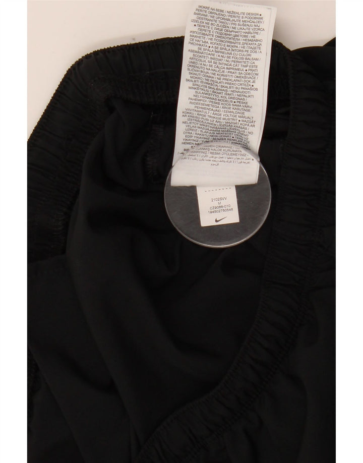 Женские спортивные шорты NIKE UK 12, средний размер, черный полиэстер