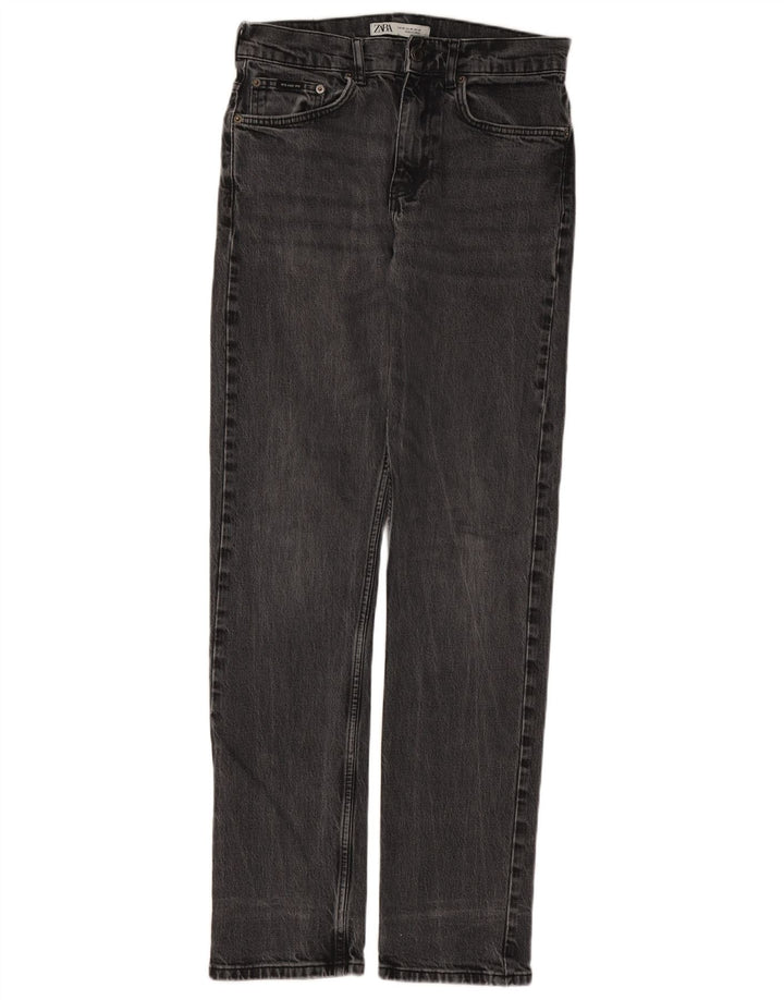 Мужские прямые джинсы Zara EU 38 Small W30 L32 Серые