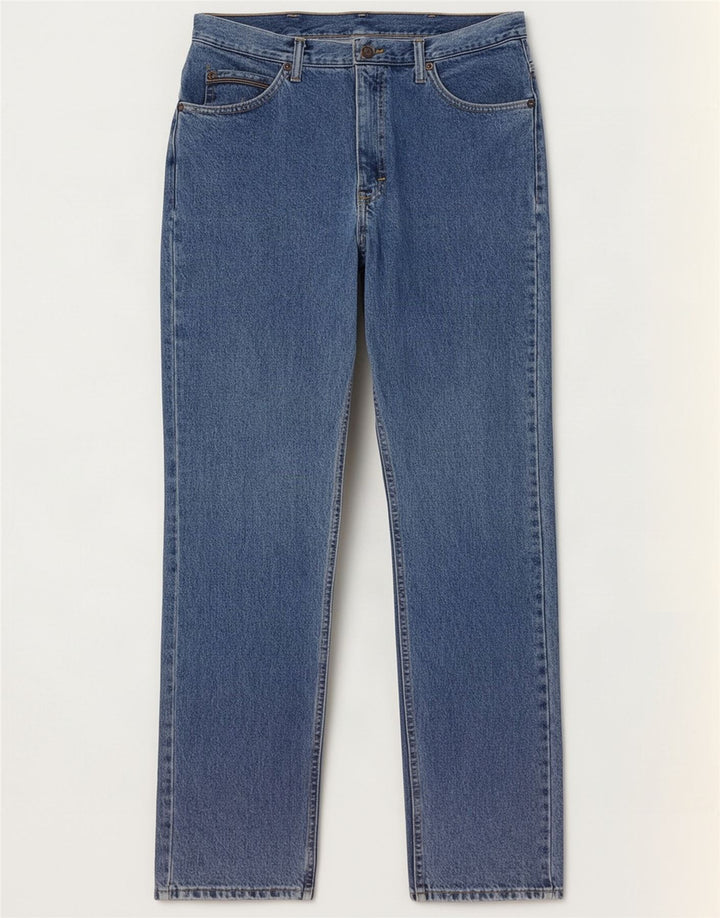 Джинсы Lee мужские прямые W32 L34 синие