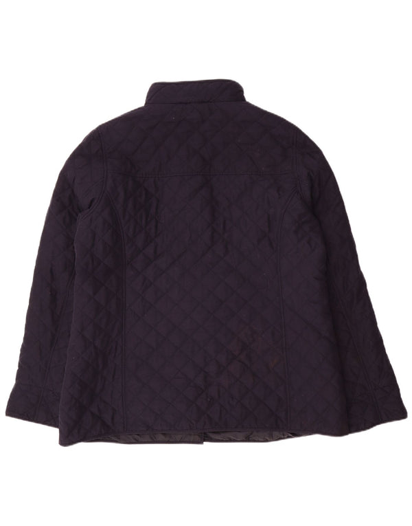 Женская стеганая куртка CLASSIC UK 18 XL, темно-синий полиэстер