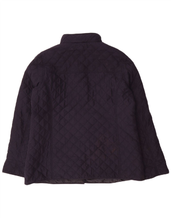 Женская стеганая куртка CLASSIC UK 18 XL, темно-синий полиэстер