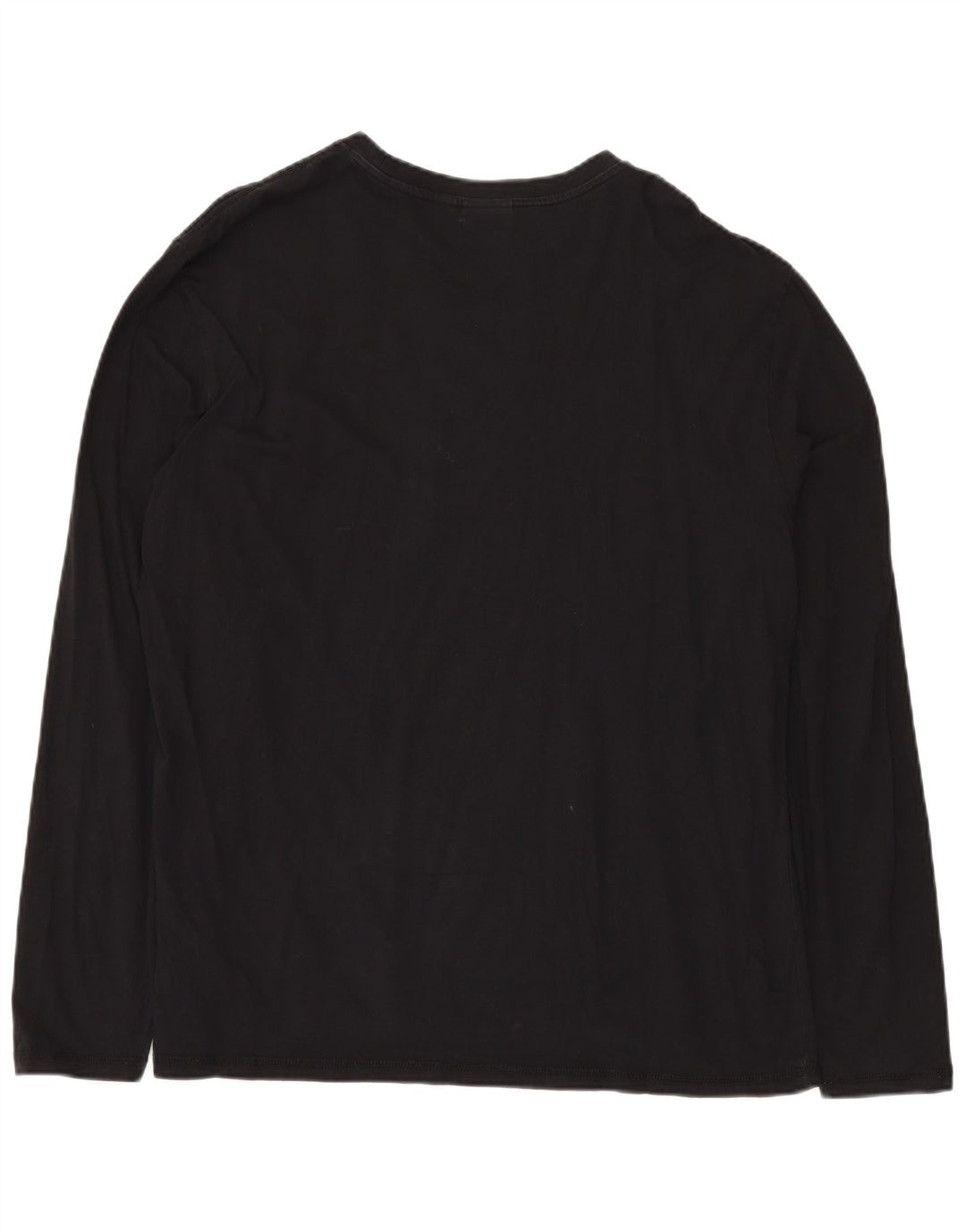 NAPAPIJRI Мужской топ с рисунком с длинным рукавом 3XL, черный хлопок